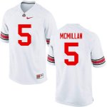 Men's Ohio State Buckeyes #5 Raekwon McMillan White Nike NCAA College Football Jersey High Quality LZZ7744OY